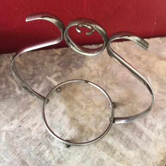 Vintage McCoy Green Flower Shaped Bowl - Picture 9 of 14